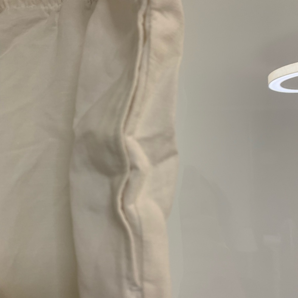 White linen blend pants - BNWT - Picture 2 of 5